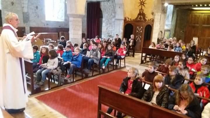 Célébration a l eglise d Arreau